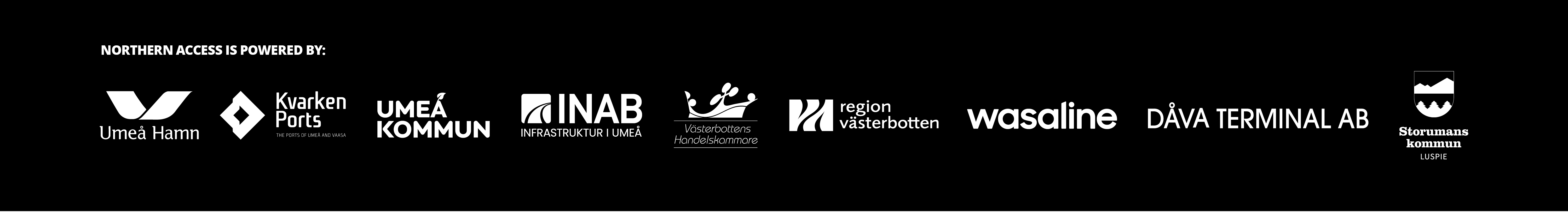 Northern Access partner logos