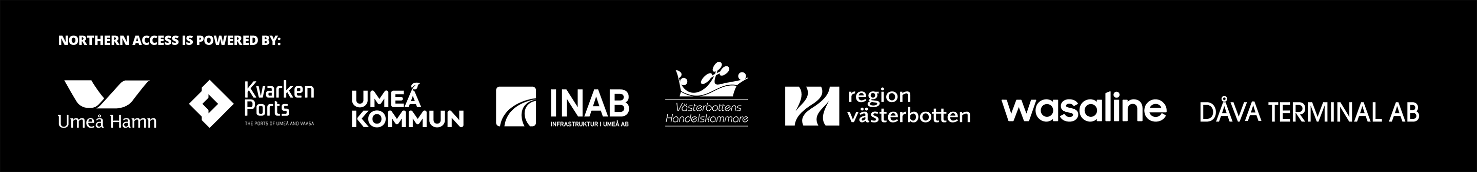 Northern Access partner logos